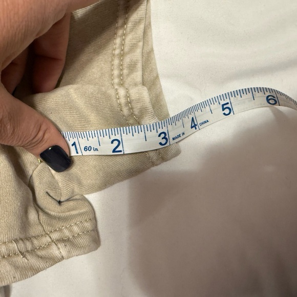 Casual Comfort Women's Athletic Shorts in Taupe - Picture 4 of 6